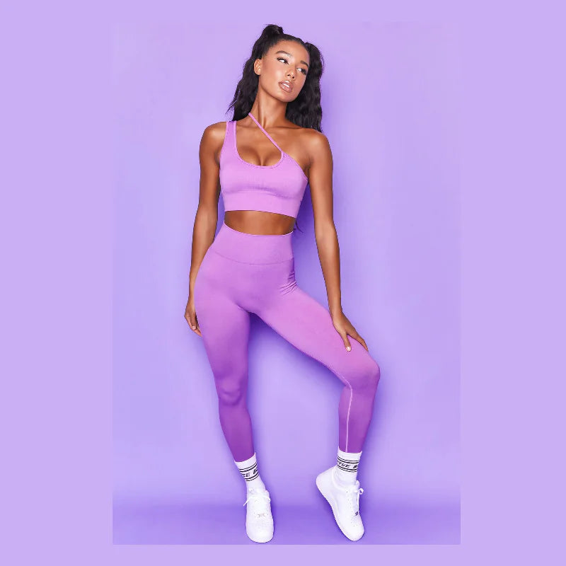 High Elastic Sleeveless Yoga Fitness Suit for Women