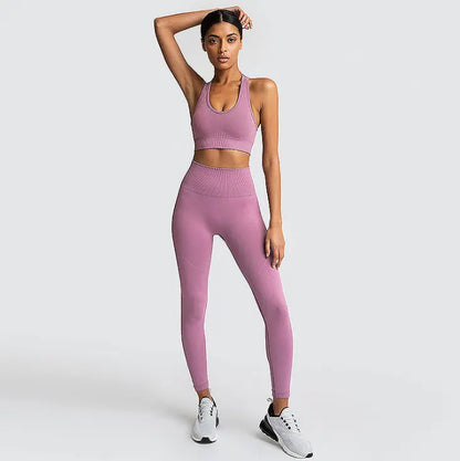 Women's Yoga and Fitness Outfit Set