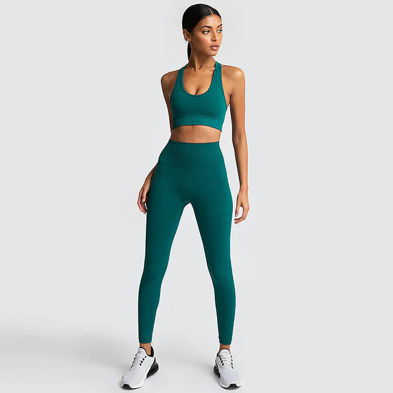 Women's Yoga and Fitness Outfit Set
