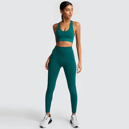 Women's Yoga and Fitness Outfit Set