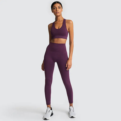 Women's Yoga and Fitness Outfit Set