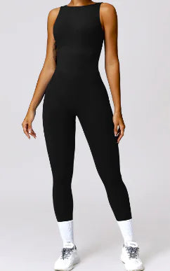 High-Elastic Women's Sports Bodysuit for Yoga Fitness